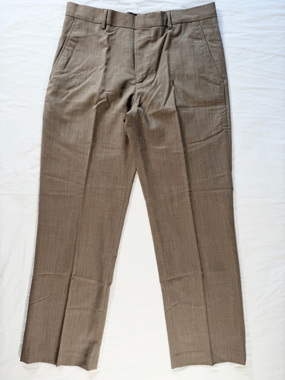Banana Republic Men's Pleated Dress Pants - Taupe - Picture 2 of 5